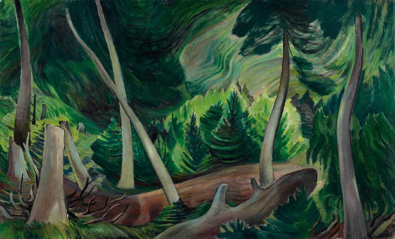 Emily Carr, Forest Painting - The Culturium